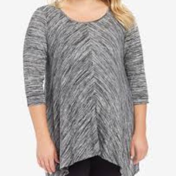 Motherhood Maternity Sweaters - Maternity diagonal striped sweater